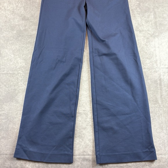 Ann Taylor Pants Womens Small Blue Weekend Collection Wide Leg Pant Flare NEW - Picture 8 of 12